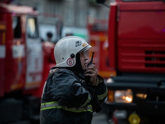Четырех человек спасли во время пожара в Бердске