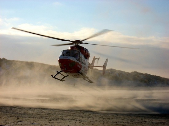 В Иванове у медицинского вертолета в полете оторвалась лопасть