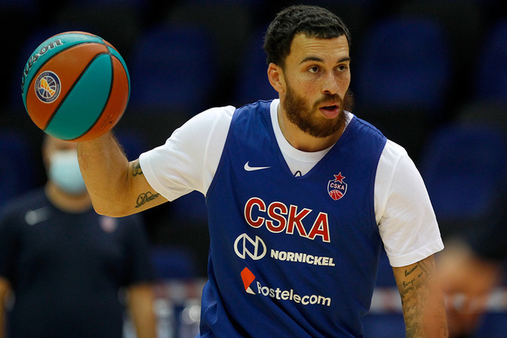 Защитник ЦСКА Майк Джеймс будет тренироваться отдельно от команды