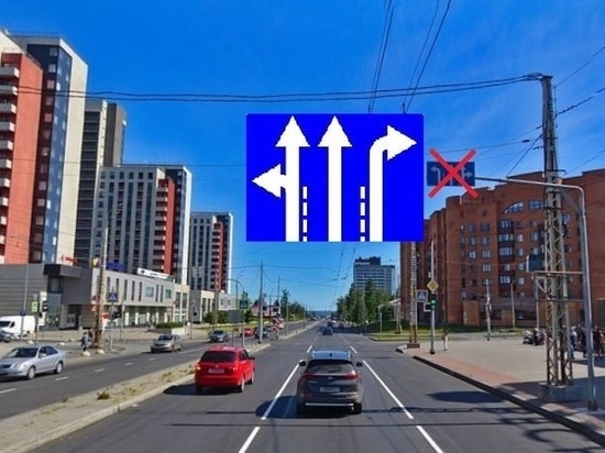  Схема движения транспорта изменилась на одном из перекрестков в Петрозаводске