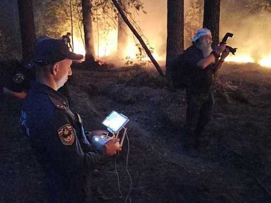 60 природных пожаров действуют в Свердловской области