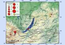 На севере Забайкальского края в 64 км от Новой Чары произошло землетрясение магнитудой 4,1
