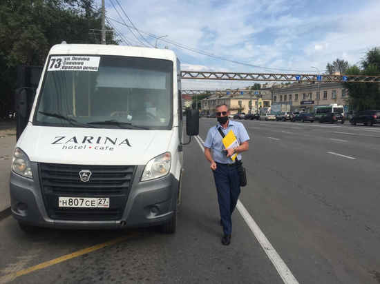 В Хабаровске прошел очередной антиковидный рейд по автобусам