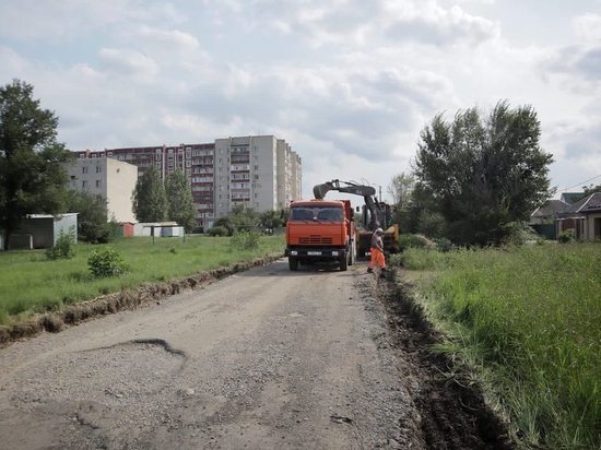 Досрочный ремонт автодороги в частном секторе начали в Невинномысске