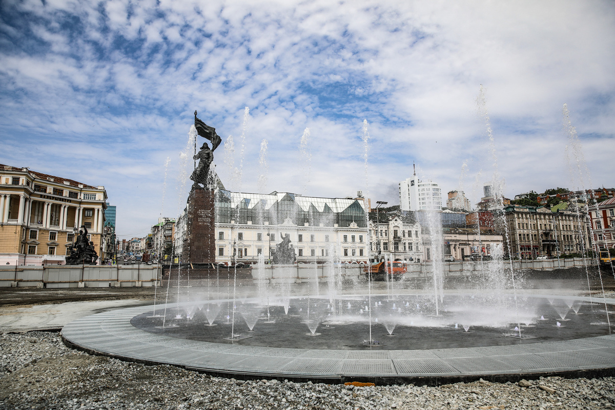 фонтан на арбатской площади