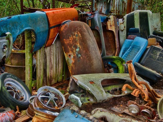 В Смоленской области пока хозяина не было дома его автомобиль был сдан на металлолом