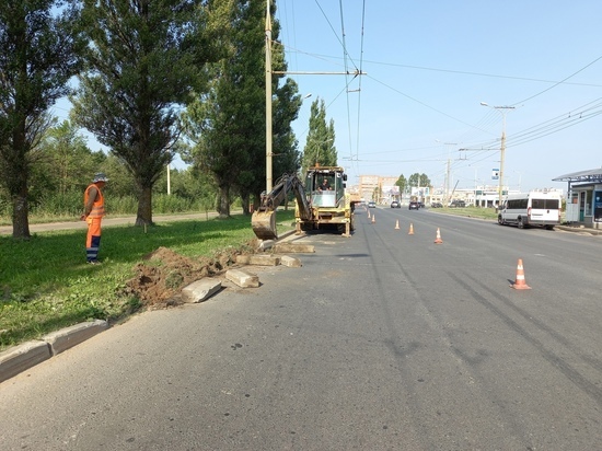 В Йошкар-Оле начат ремонт улицы Лебедева