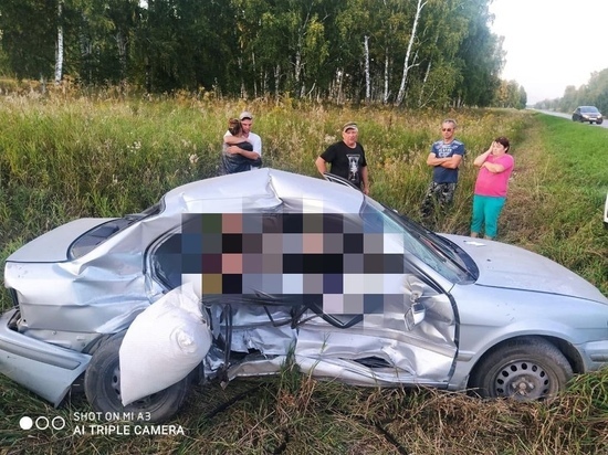 Двое мужчин погибли в лобовом столкновении на трассе в Новосибирской области
