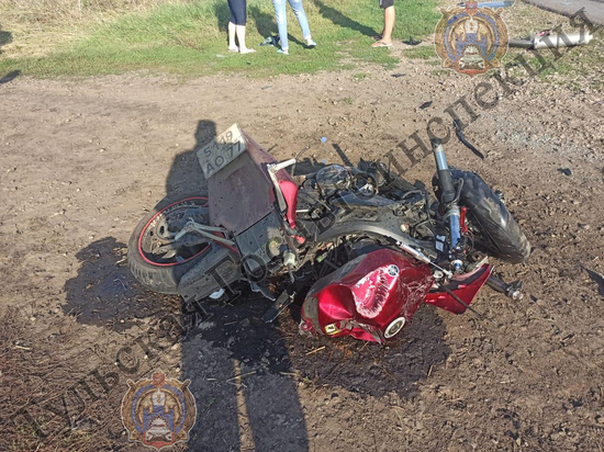 В ДТП в Ефремовском районе погиб 29-летний водитель мотоцикла
