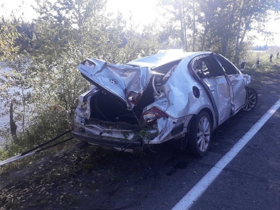 В Туве водитель - лихач попал в смертельное ДТП