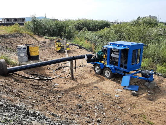 В Комсомольске-на-Амуре затампонирована вся ливневая канализация