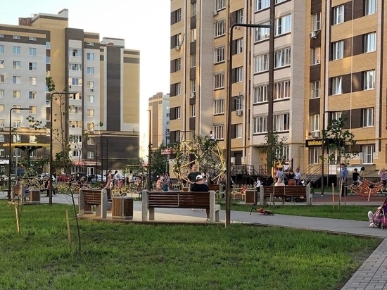 На севере Тамбова завершили благоустройство нового сквера