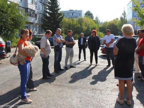 Комиссия приняла отремонтированные дворы в Московском районе Рязани