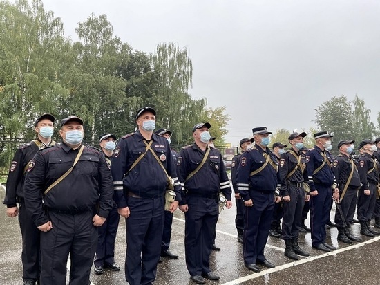 Сводный отряд костромского УМВД отбыл в командировку на Северный Кавказ