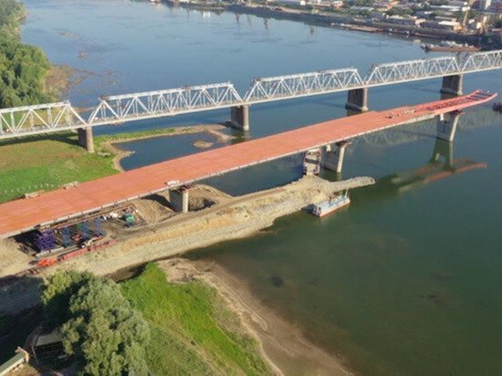 Пункты оплаты проезда по четвертому мосту начали строить в Новосибирске