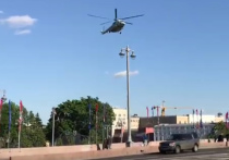 Странное видео с вертолетом над Кремлем облетело соцсети 1 сентября