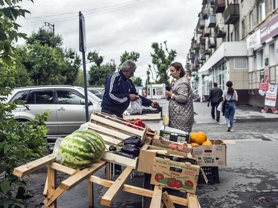 У тюменских предпринимателей изъяли почти тонну незаконных овощей и фруктов