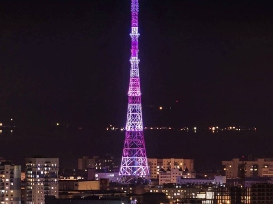 В Якутске телебашня загорится цветами флага Хабаровского края