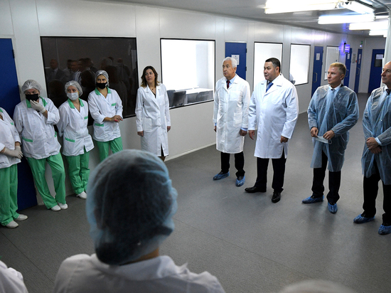 Игорь Руденя высоко оценил реализацию в Редкино инвестиционного проекта в фармацевтической промышленности