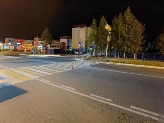 Иномарка сбила пешехода на «зебре» в Ноябрьске
