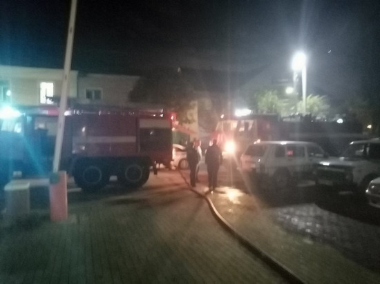 Под Рязанью произошёл пожар в Рыбновской больнице