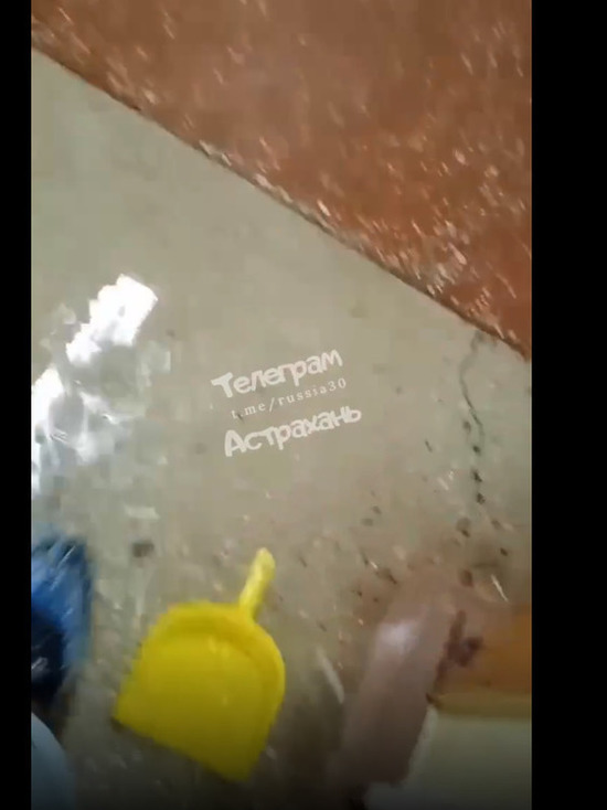 В Астрахани затопило роддом