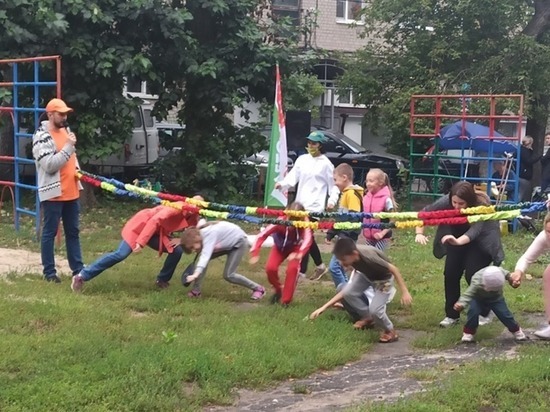 В Пензе для жителей одного из дворов организовали праздник