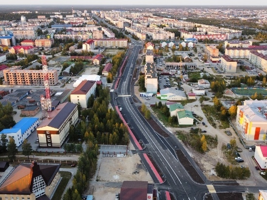 Проезд авто по Советской запустили после ремонта дороги в Ноябрьске