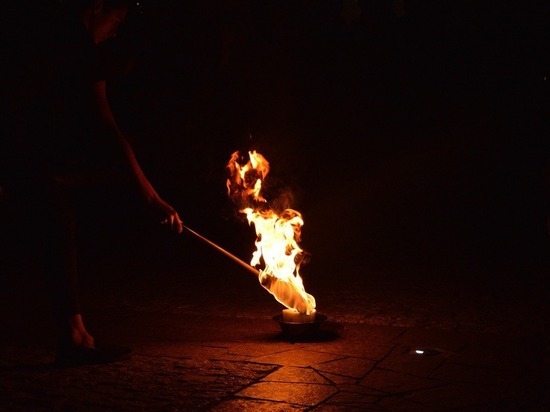  В Белгороде мужчина загорелся во время фаер-шоу