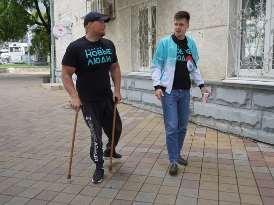 Партия «Новые люди» проверила доступность городской среды для инвалидов в Краснодаре