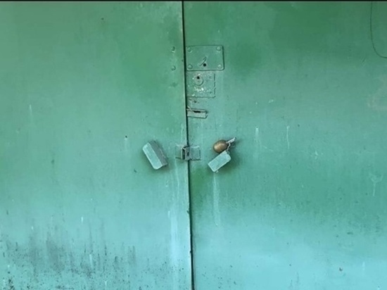 На воротах гаража главы Новочеркасска обнаружили муляж гранаты