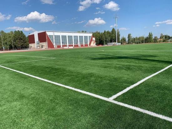 В спортшколе в Боровском обустраивают стадион
