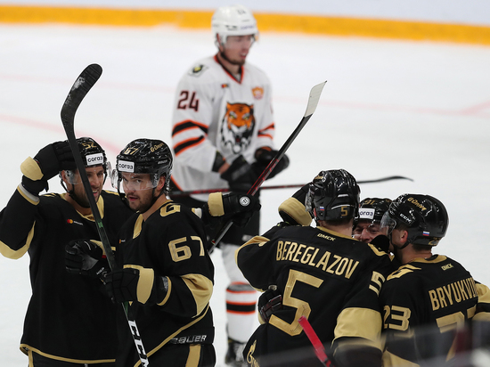 Хоккеисты «Авангарда» из Омска в овертайме одержали победу над «Амуром»