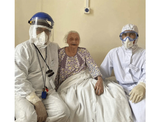 102-летняя уфимка смогла побороть коронавирус