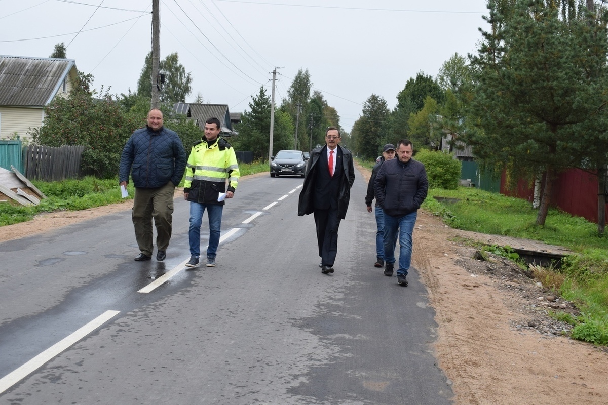 В Оленинском округе начали асфальтировать частный сектор - МК Тверь