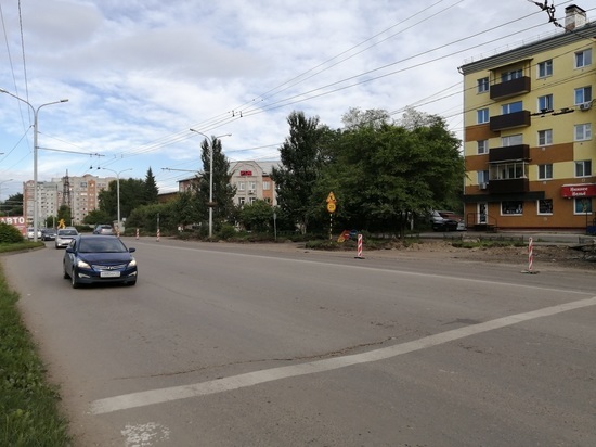 В Абакане на два дня перекроют оживлённую трассу по улице Крылова