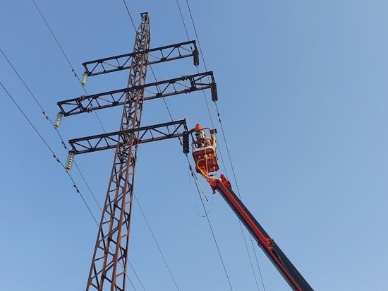 Энергетики «Россети Кубань» повысили надежность участка воздушной линии электропередачи в Майкопском районе