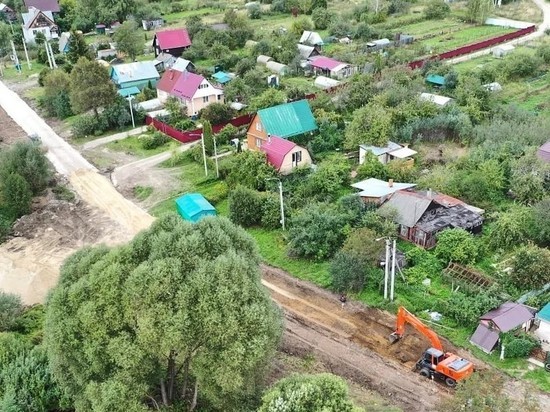 Новая дорога скоро соединит две деревни у Серпухова