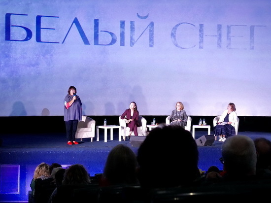 С ивановцами, которые снялись в фильме «Белый снег», встретилась прославленная спортсменка страны