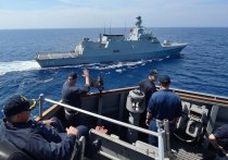 В Турции прошла торжественная церемония закладки первого корвета, предназначенного для военно-морских сил Украины