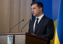 Президент Украины Владимир Зеленский заявил о риске начала полномасштабной войны с Россией