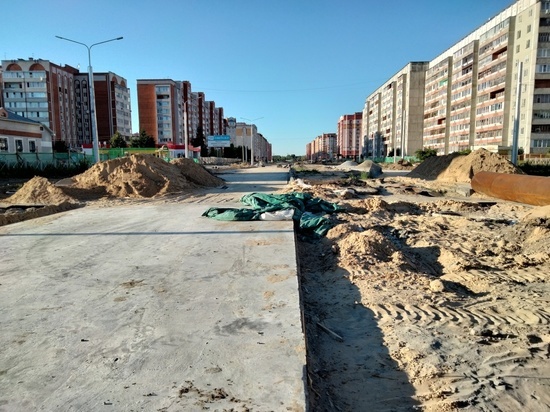 Новая дорога на улице Петрова Йошкар-Олы стоит 330 миллионов рублей