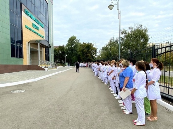 В Перинатальном центре провели учения по пожарной безопасности