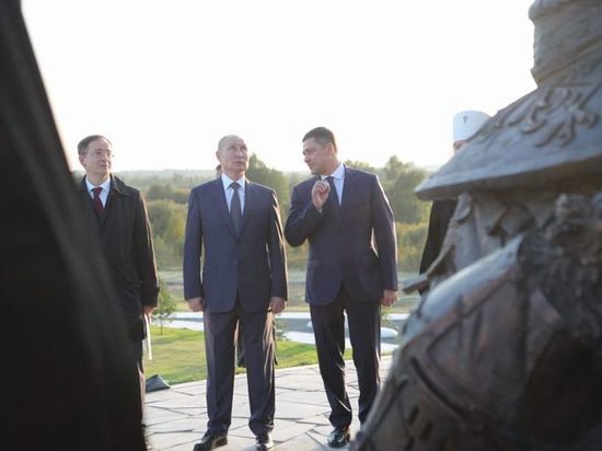 Владимир Путин об открытии монумента Невскому: Его наследием стало сильное государство