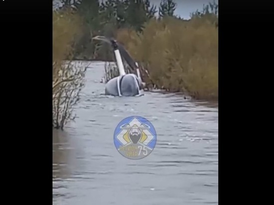 Вертолет Robinson R-44 упал в реку Читинку из-за неисправности приборов