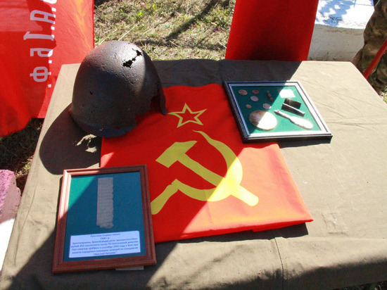 В Спасске перезахоронили останки красноармейца, погибшего в боях за Ленинград