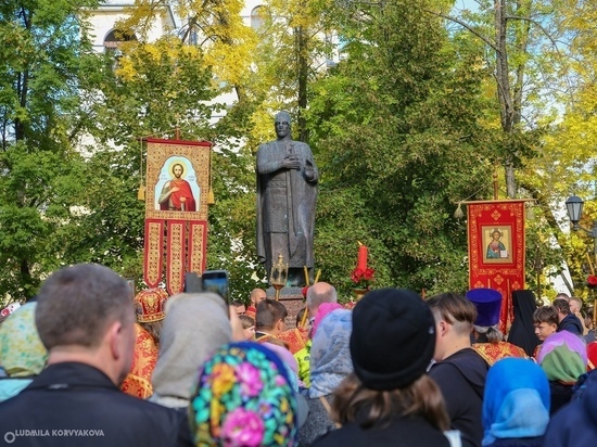 В Петрозаводске отметили 800 лет со дня рождения Александра Невского