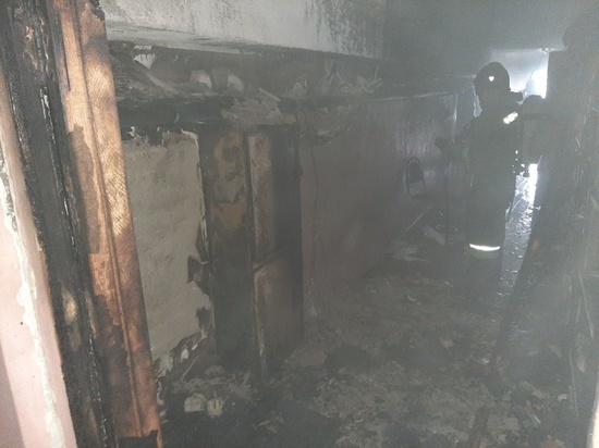 Во Владимире тушили пожар в производственном здании