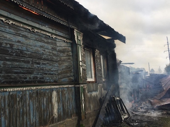В воскресный день пожар оставил ивановскую семью без крова