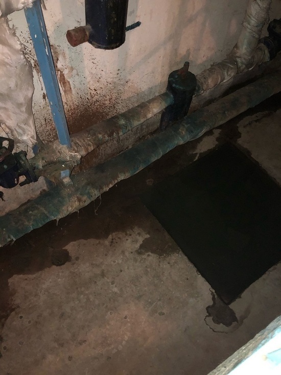 Зловонные лужи: на постоянно протекающую в подвале канализацию жалуется женщина из Муравленко
